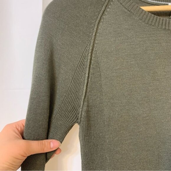 Lululemon Sunshine Coast Long Sleeve Fatigue Green Size 4/6 - Picture 3 of 9